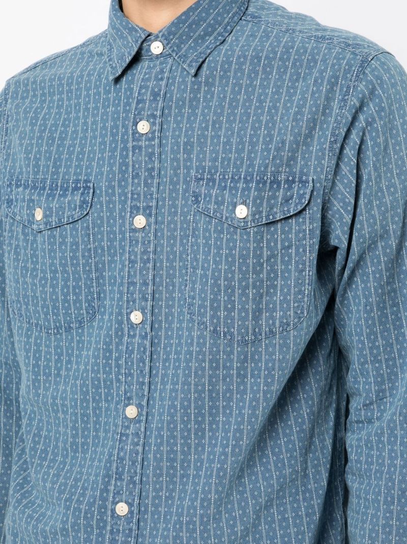 Blue Striped Shirt