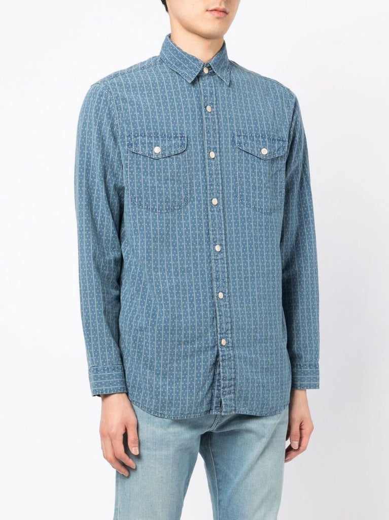 Blue Striped Shirt