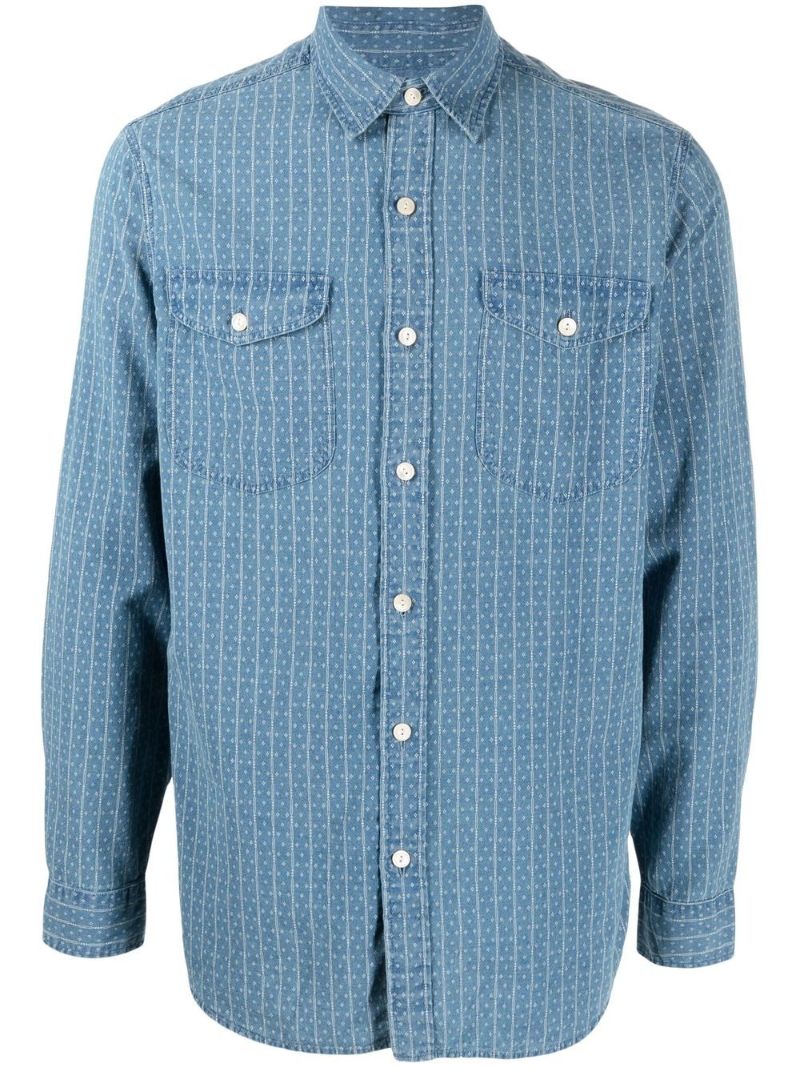 Blue Striped Shirt