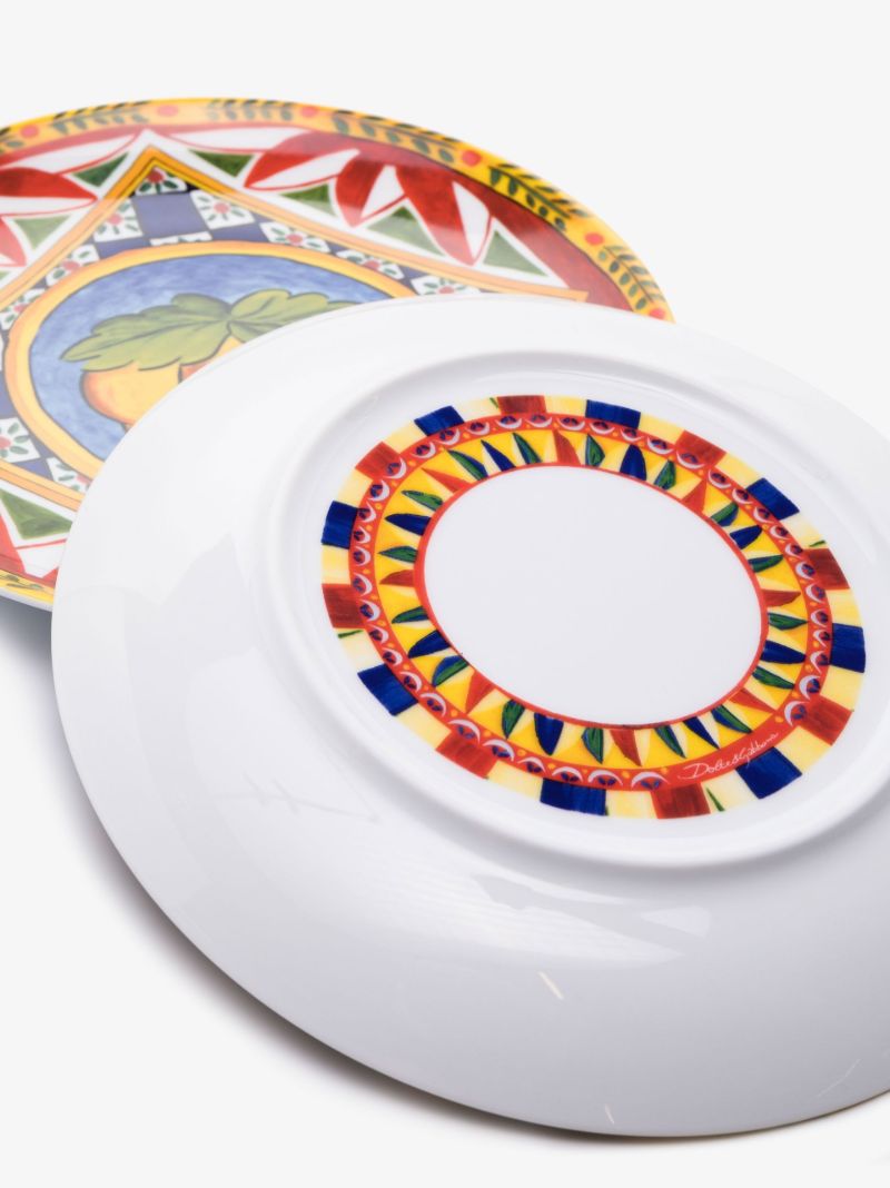 Multicolour Dinner Plate Set