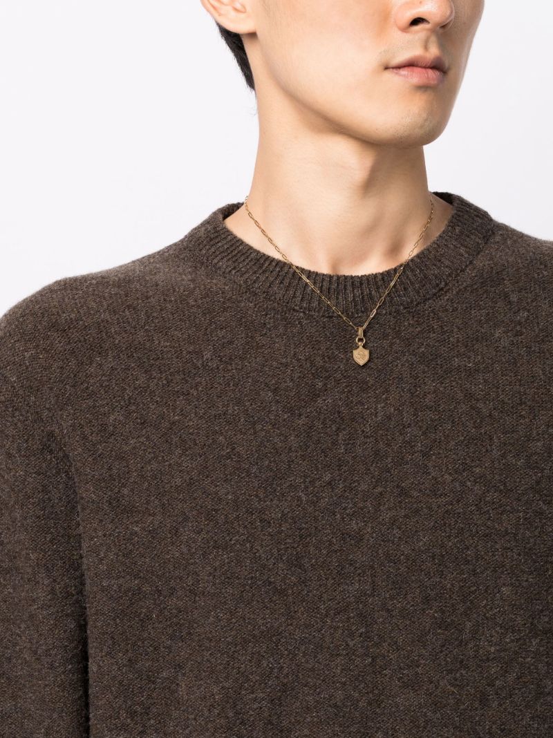 18k Yellow Gold Wholeness Pendant Necklace