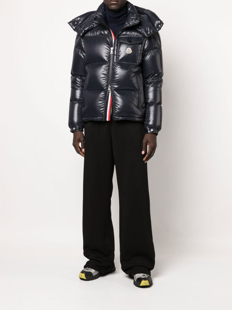 Blue Montbeliard Hooded Padded Jacket