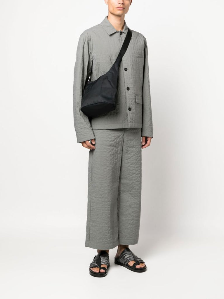 Black Sharp Cross Body Bag