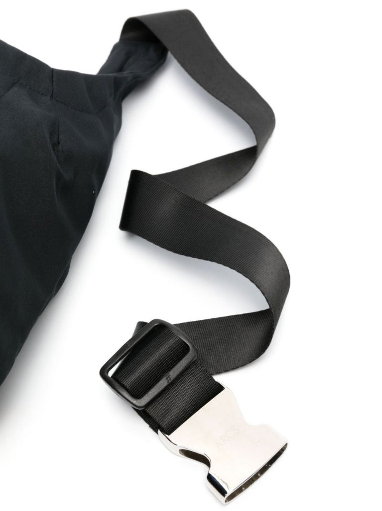 Black Sharp Cross Body Bag