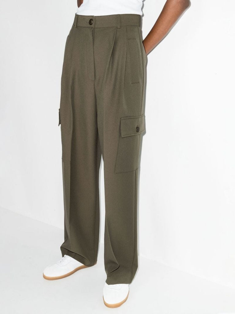 Green Maesa Cargo Pants