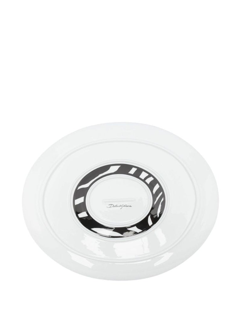 Black and White Zebra Serving Platter