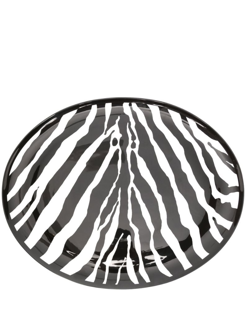 Black and White Zebra Serving Platter