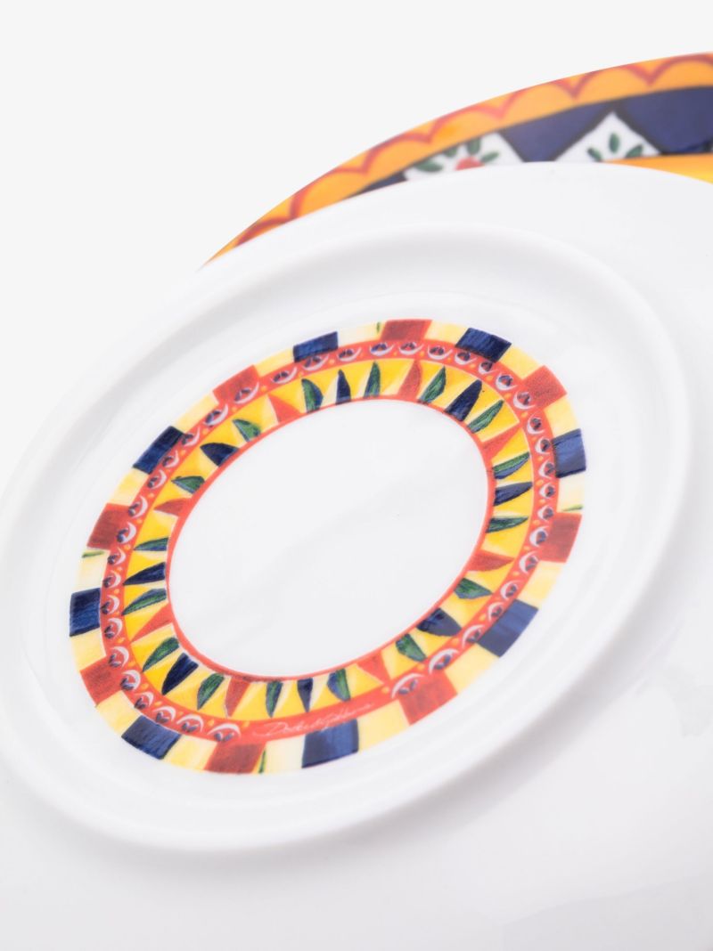 Blue Carretto Bread Plates