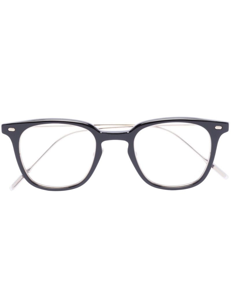 Black Booster 01 Square Optical Glasses