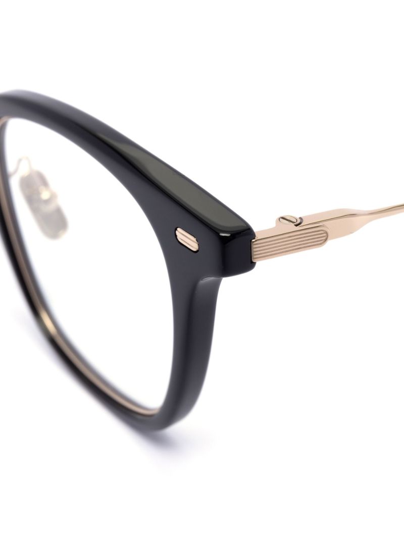 Black Booster 01 Square Optical Glasses