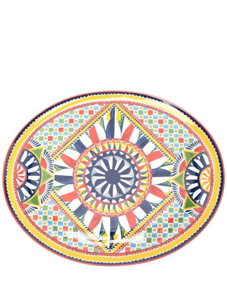 Multicolour Carretto Serving Platter