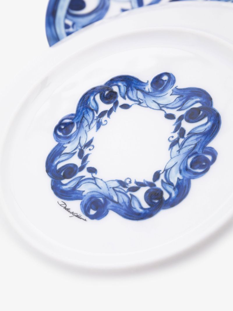 Blue and White Blu Mediterraneo Patterned Side Plates