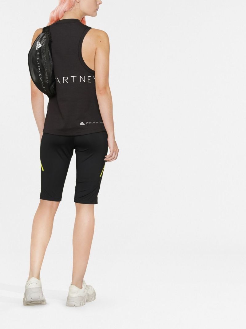 Black Sportswear Logo Tank Top