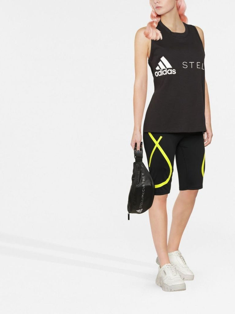 Black Sportswear Logo Tank Top