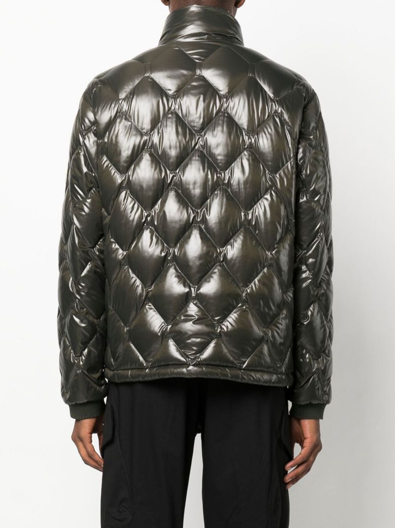 Green Izalco Quilted Jacket