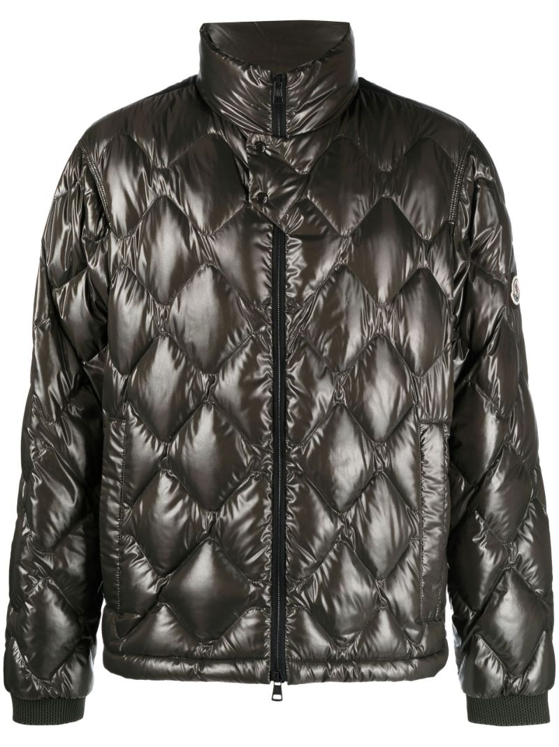 Green Izalco Quilted Jacket