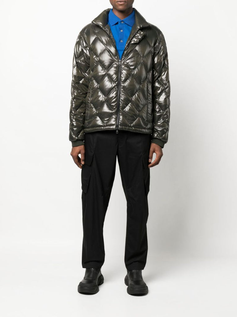 Green Izalco Quilted Jacket