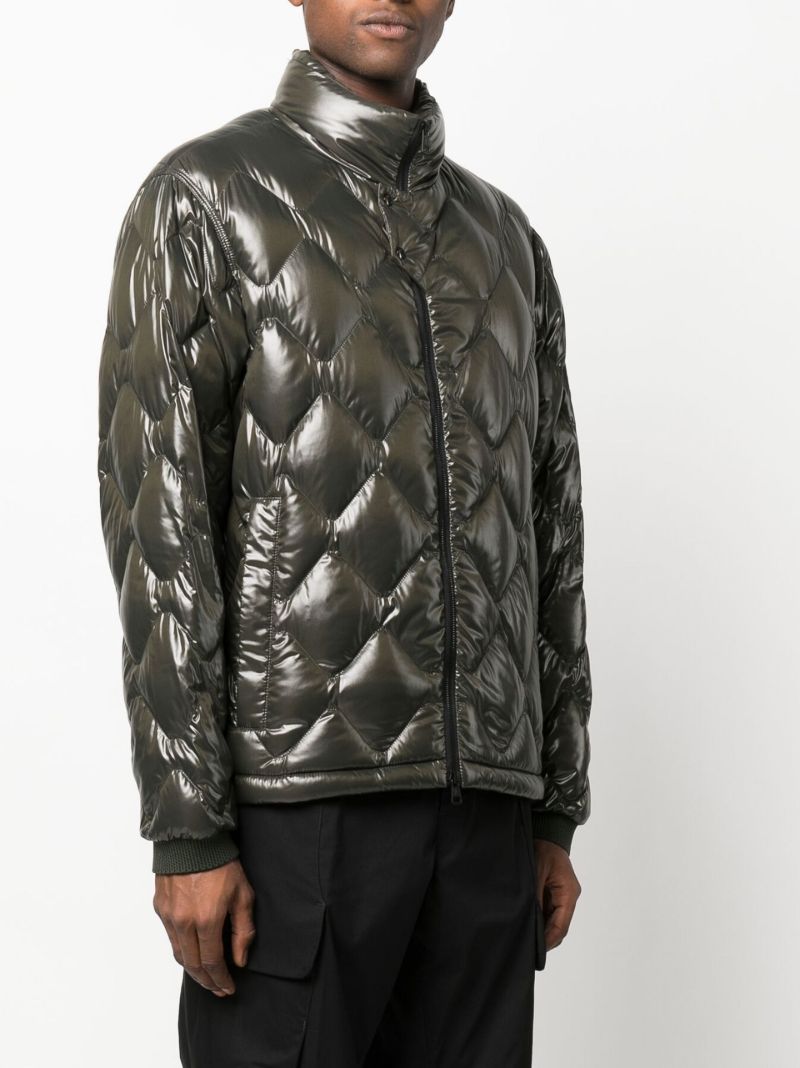 Green Izalco Quilted Jacket