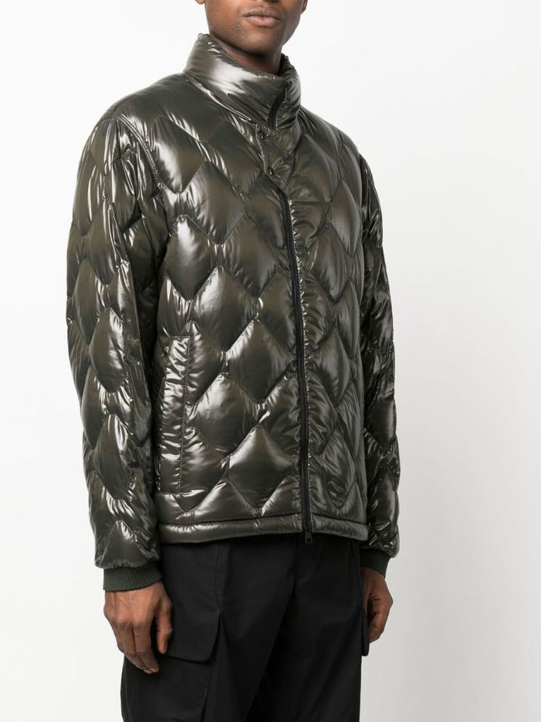 Green Izalco Quilted Jacket