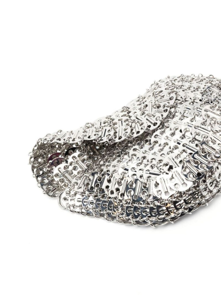 Silver-tone 1969 Party Metallic Shoulder Bag