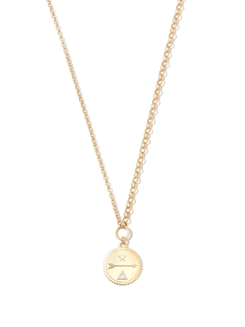 18k Yellow Gold Dream Small Charm Necklace