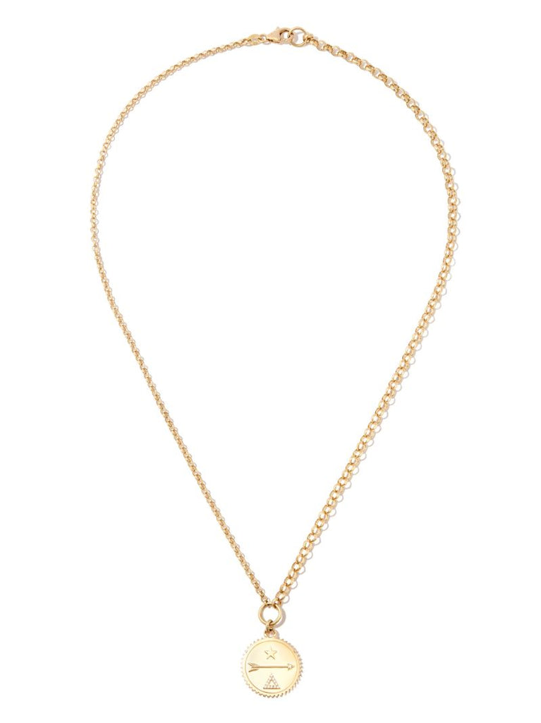 18k Yellow Gold Dream Small Charm Necklace