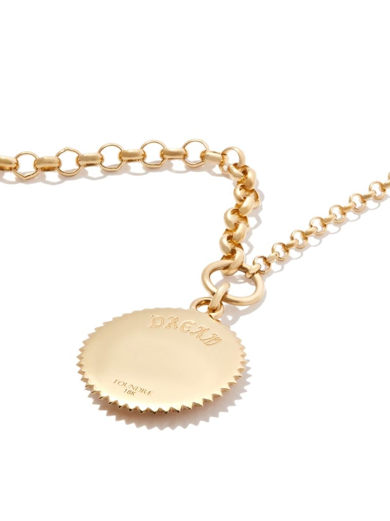 18k Yellow Gold Dream Small Charm Necklace