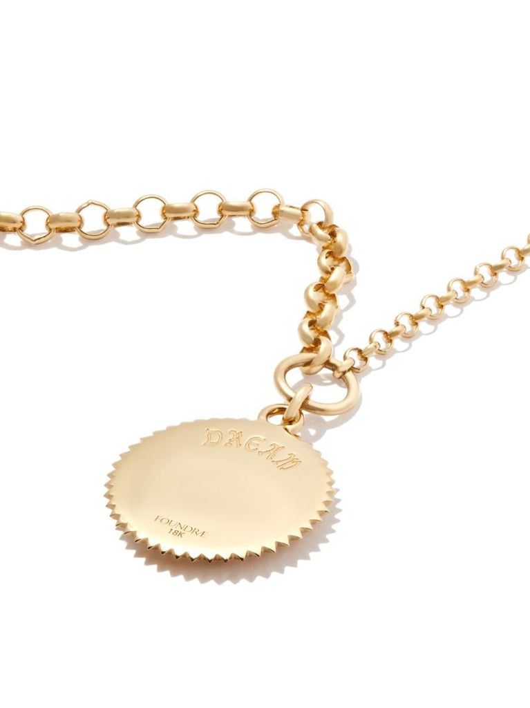 18k Yellow Gold Dream Small Charm Necklace