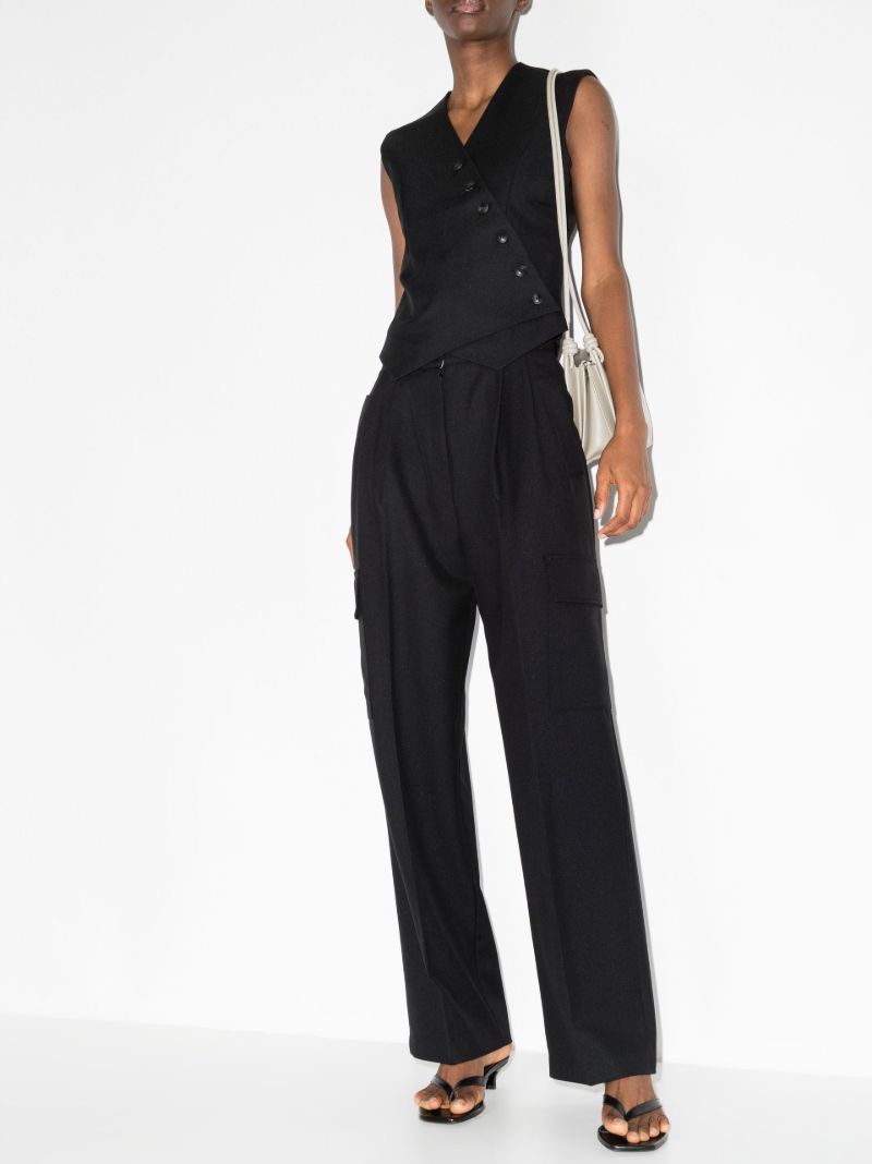 Black Maesa Cargo Pants