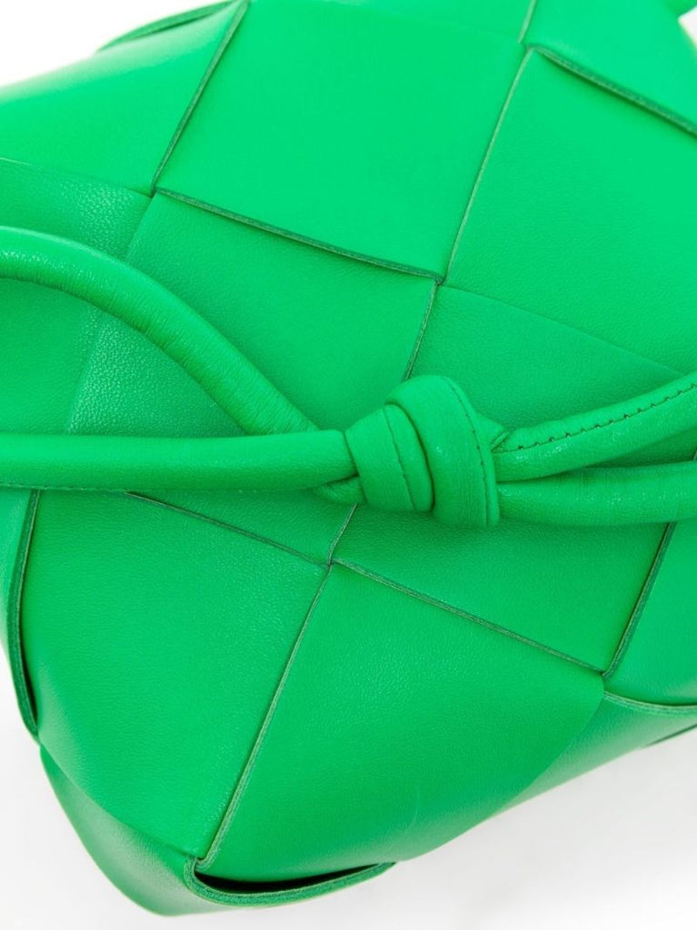 Green Mini Cassette Leather Camera Bag
