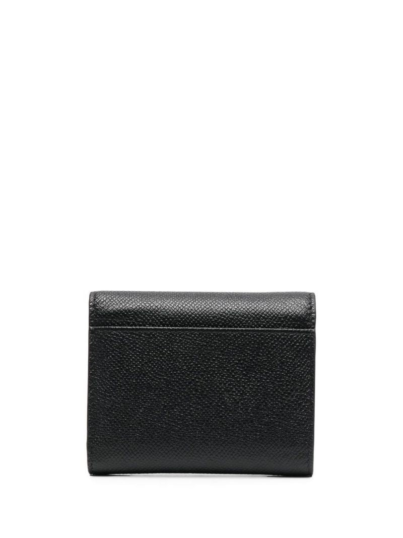 Black Four-stich Wallet