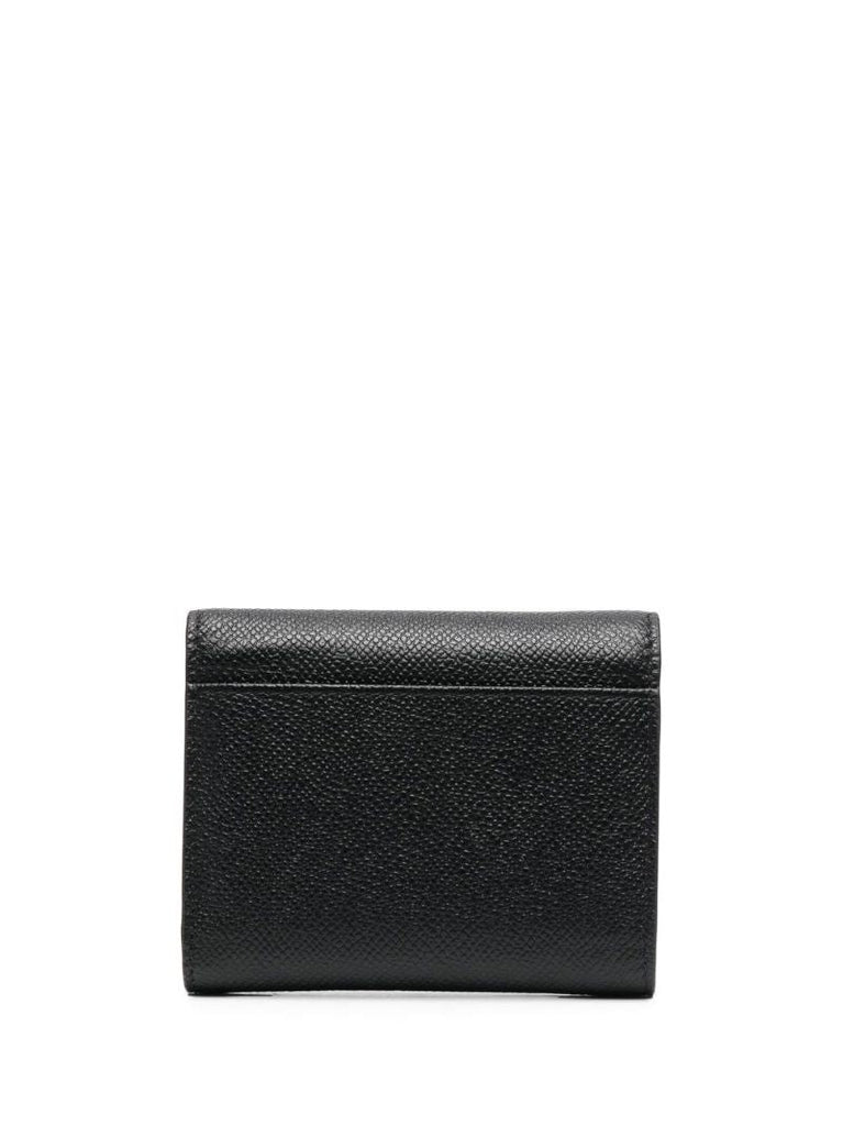 Black Four-stich Wallet