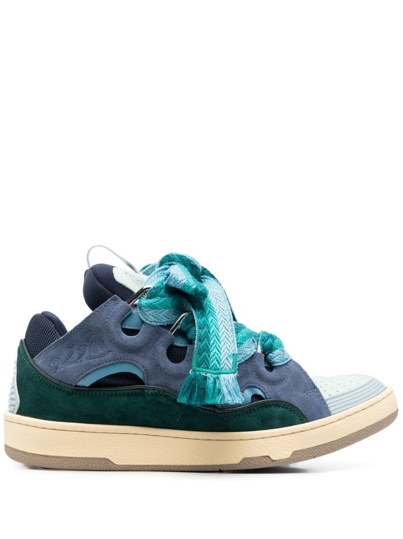 Blue Curb Low-top Sneakers