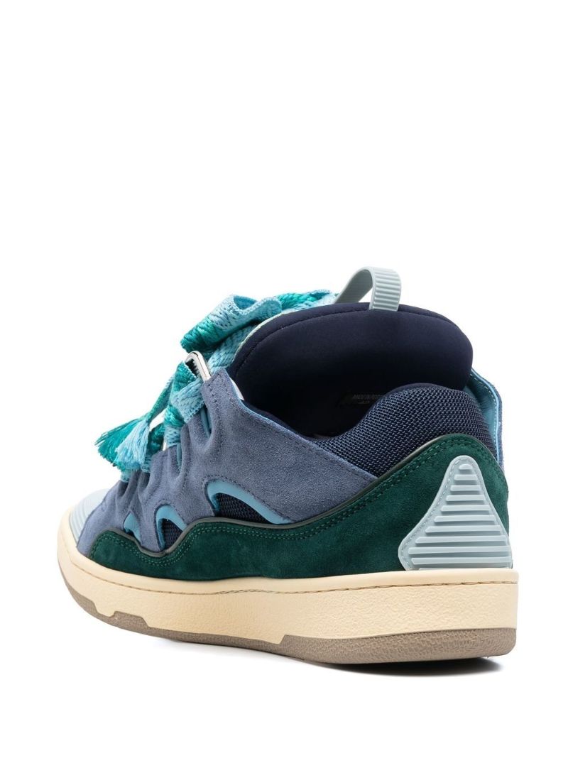 Blue Curb Low-top Sneakers