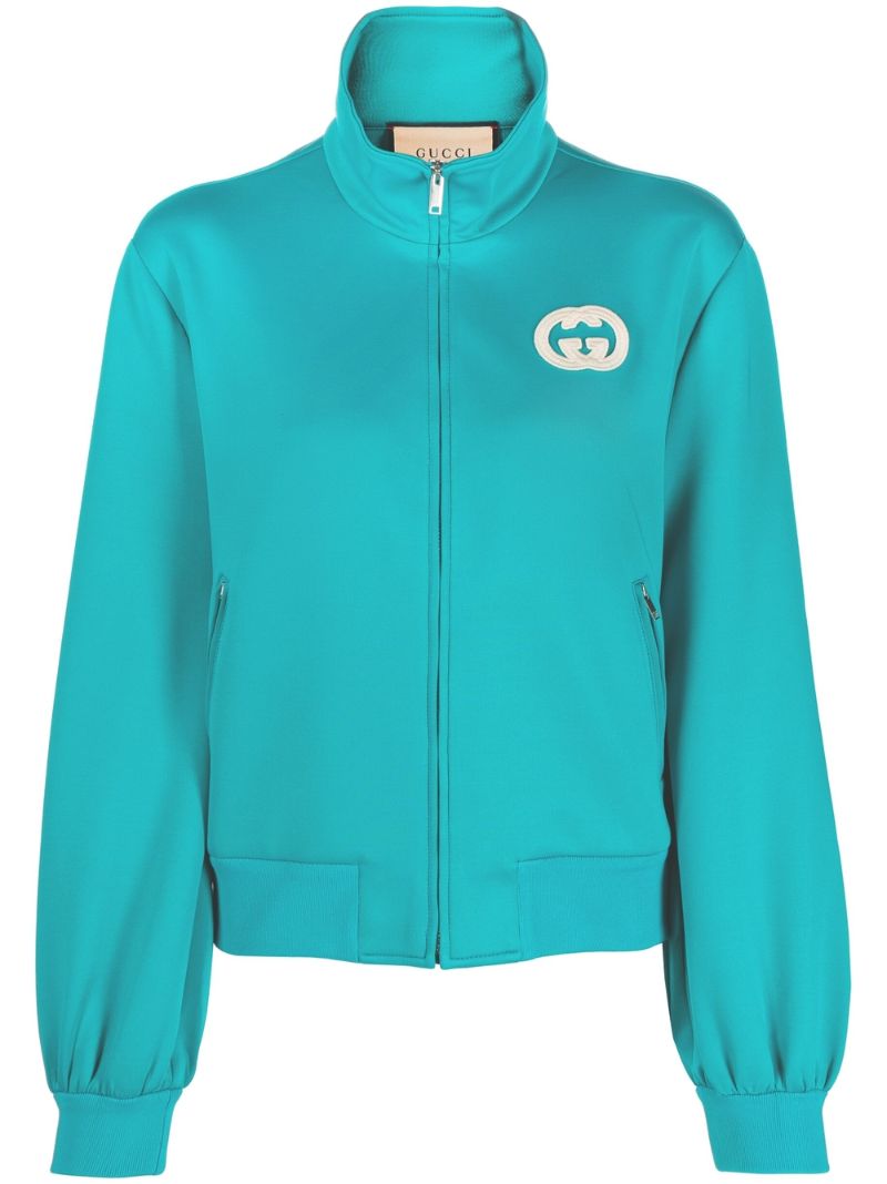 Blue Gg Track Jacket