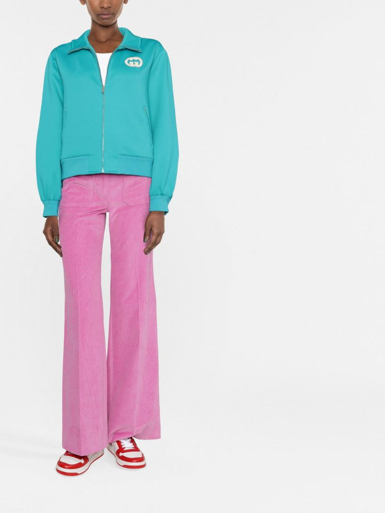 Blue Gg Track Jacket