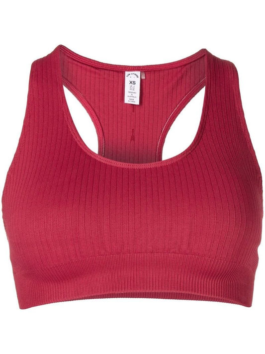 Red Anna Seamless Sports Bra