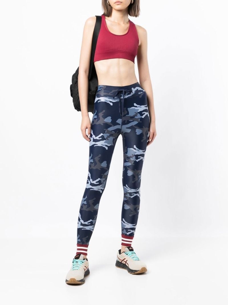 Red Anna Seamless Sports Bra