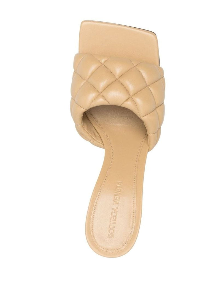 Neutral Padded 90 Leather Mules