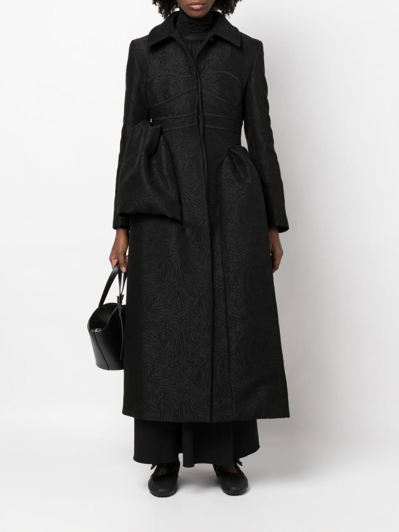Black Single-breasted Coat