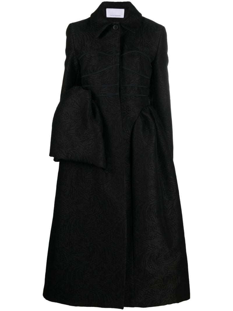 Black Single-breasted Coat