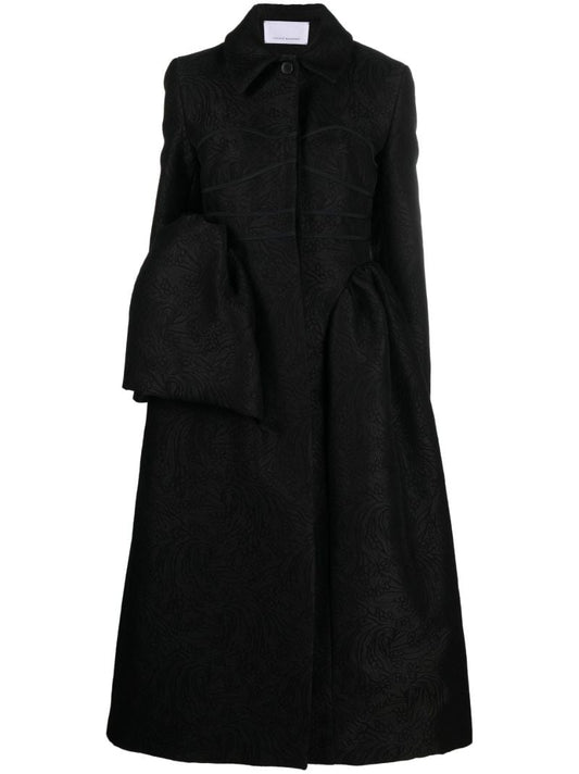 Black Single-breasted Coat
