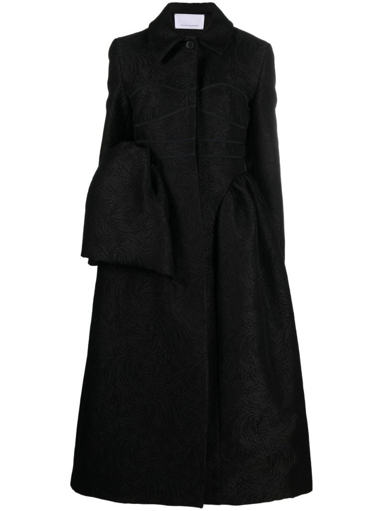 Black Single-breasted Coat