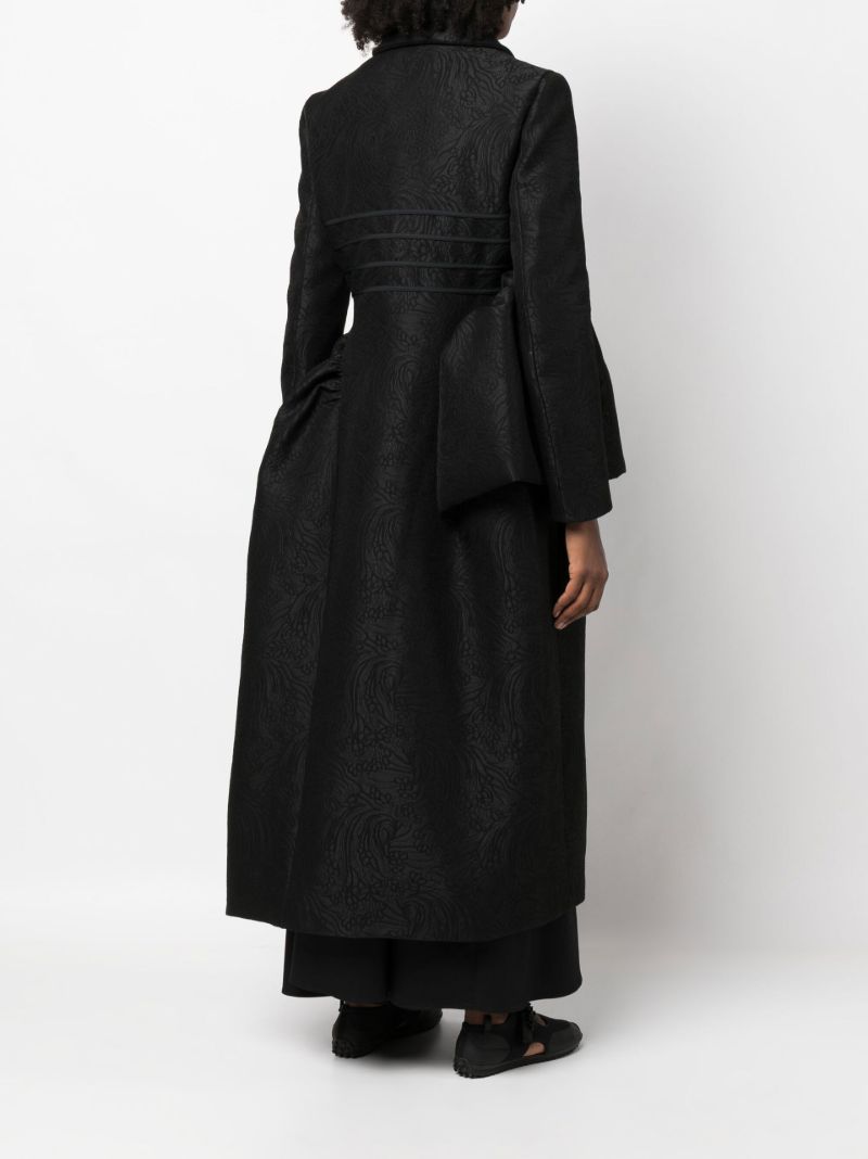 Black Single-breasted Coat