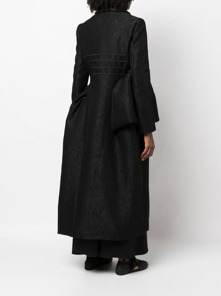 Black Single-breasted Coat