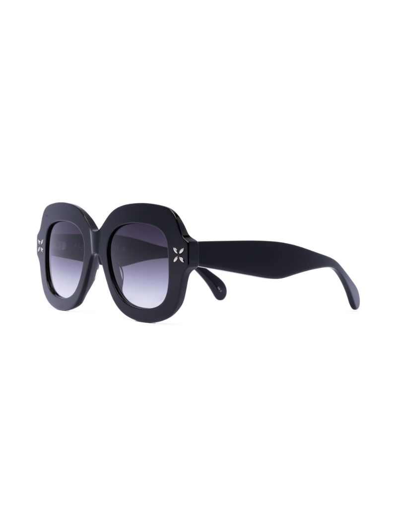 Black Oversized Square Sunglasses