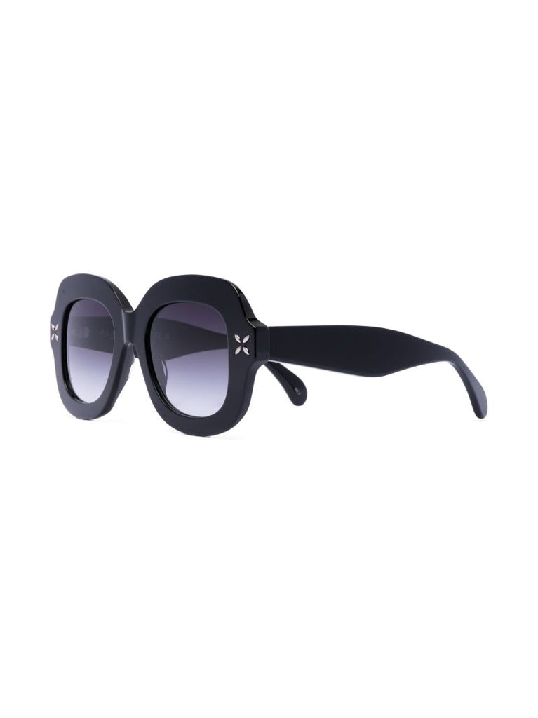 Black Oversized Square Sunglasses