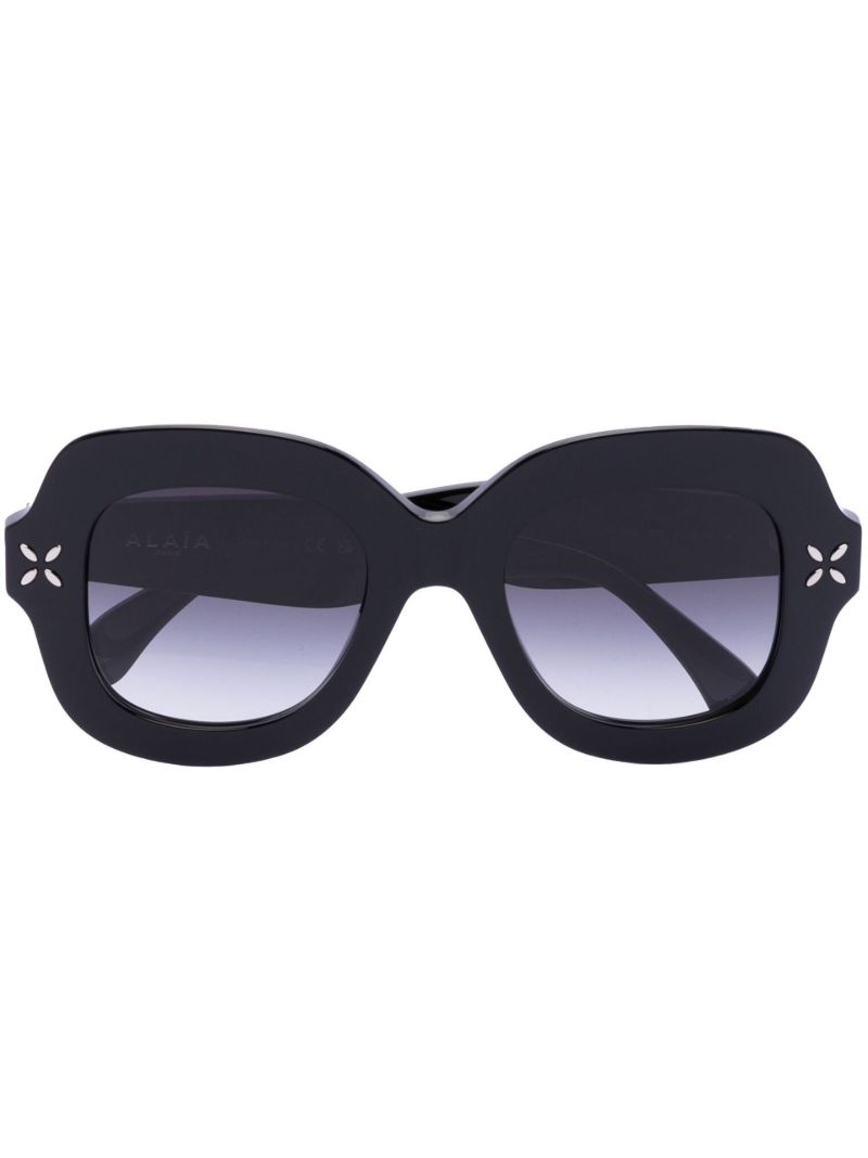 Black Oversized Square Sunglasses