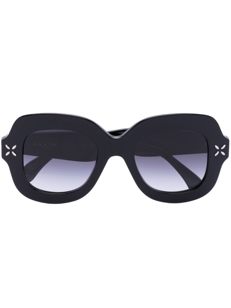 Black Oversized Square Sunglasses