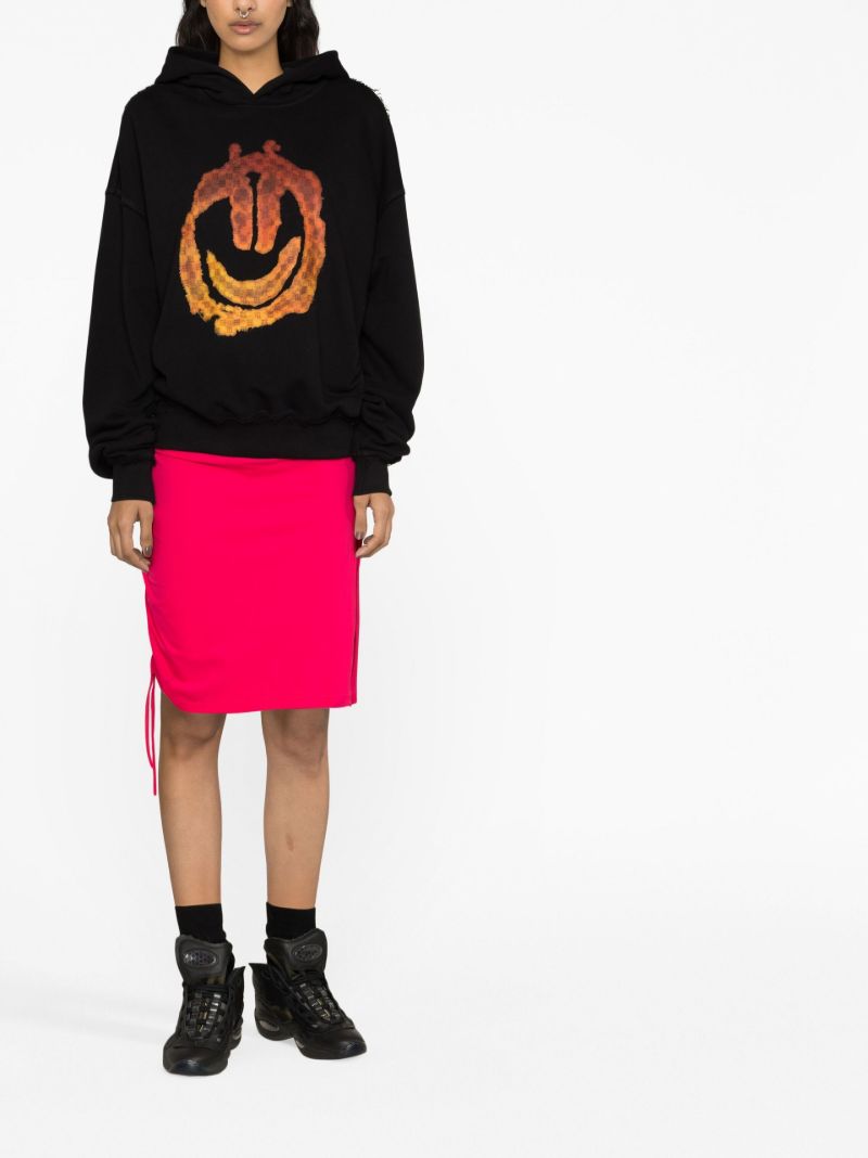 Pink Nova Ruched Skirt